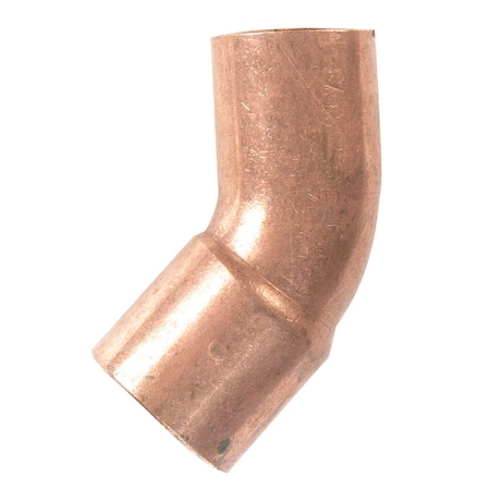 B & K Elbow Street 45 3/4"Copr W01410C